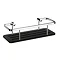 Smedbo Sideline Soap Basket - Polished Chrome / Black - DK3003 Large Image