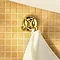 Smedbo Villa Double Towel Hook - Polished Brass - V256  Profile Large Image