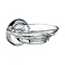 Smedbo Villa Glass Soap Dish & Holder - Polished Chrome - K242 Large Image