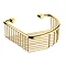 Smedbo Villa - Polished Brass Corner Soap Basket - V274 Large Image
