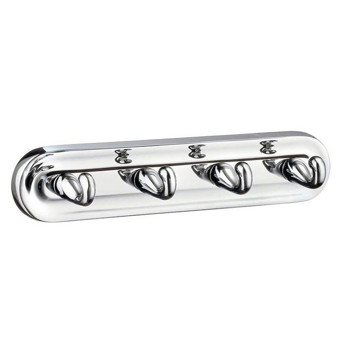 Smedbo Villa Quadruple Towel Hook - Polished Chrome - K259 Large Image