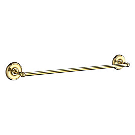 Smedbo Villa Single Towel Rail - Polished Brass - V2464 Large Image