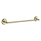 Smedbo Villa Single Towel Rail - Polished Brass - V2464 Large Image