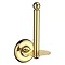 Smedbo Villa Spare Toilet Roll Holder - Polished Brass - V220 Large Image