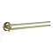 Smedbo Villa Swing Arm Towel Rail - Polished Brass - V226 Large Image