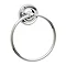 Smedbo Villa Towel Ring - Polished Chrome - K244 Large Image