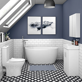 Snowden Small Free Standing Bath Suite Large Image