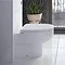 Sofia Back to Wall Toilet Pan + Soft Close Seat  Feature Large Image