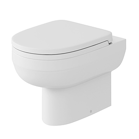 Sofia Back to Wall Toilet Pan + Soft Close Seat