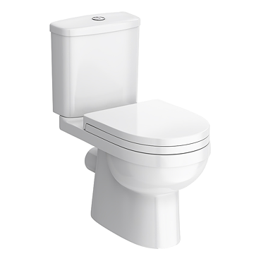 Sofia Modern Close Coupled Toilet + Soft-Close Seat