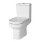 Sol Close Coupled Rimless Toilet + Soft Close Seat Profile Large Image