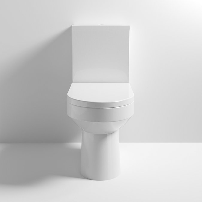 Sol Close Coupled Rimless Toilet + Soft Close Seat  Feature Large Image