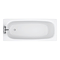 Solace 1700 x 700mm 2TH Steel Enamel Bath
