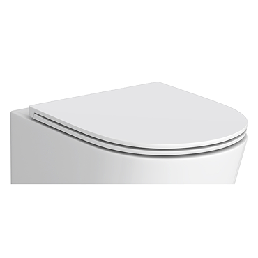 Solace Slim Soft Close Toilet Seat  Profile Large Image