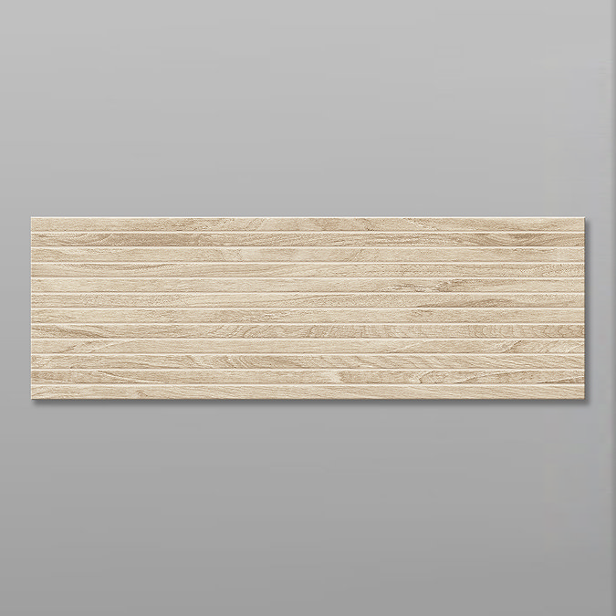 Solano Honey Wood Effect Large Format Wall Tiles - 330 x 1000mm