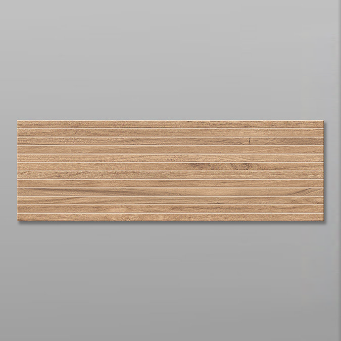 Solano Oak Wood Effect Large Format Wall Tiles - 330 x 1000mm