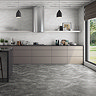 Solea Outdoor Dark Grey Floor Tiles - 600 x 900mm