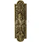 Solid Brass Mythological Motif Door Push Plate - Antique finish - DP-002 Large Image
