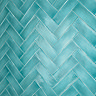 Somerton Teal Glazed Crackle Effect Wall Tiles - 75 x 230mm