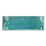Somerton Teal Glazed Crackle Effect Wall Tiles - 75 x 230mm