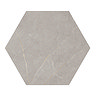 Layton Hexagon Light Grey Stone Effect Tiles