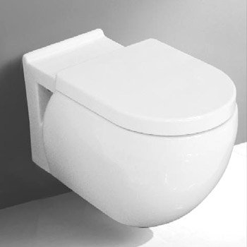 Sonnet Deluxe Wall Hung Pan with Soft Close Seat Large Image
