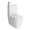 Space Saving Combined Two-In-One Wash Basin + Toilet (incl. Tap & Waste)