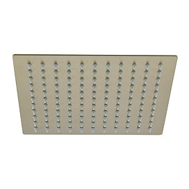 Spare - Arezzo Square Brushed Brass Shower Head 195 x 195mm