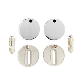 Spare Top Fixing Kit for Alaska Luxury D-Shaped Soft Close Toilet Seat