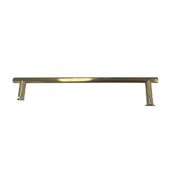 Spare Towel Rail for Arezzo Brushed Brass Hinged Square Bath Screen