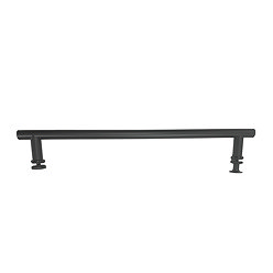 Spare Towel Rail for Arezzo Matt Black Hinged Square Bath Screen