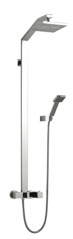 Hudson Reed Contemporary Spark Thermostatic Square Shower - A373 Profile Large Image