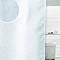 Sparkle Swirl W1800 x H1800mm Polyester Shower Curtain - White Large Image