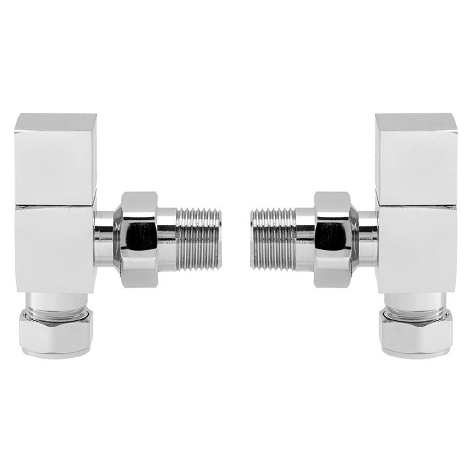 Square Angled Radiator Valves  Profile Large Image