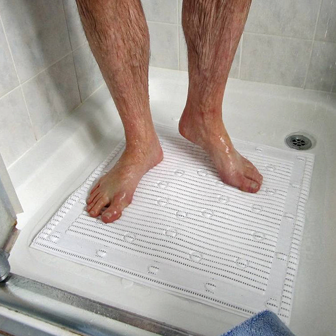 Square Anti-Slip Shower Mat Profile Large Image