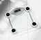 Square Glass Digital Bathroom Scale Large Image