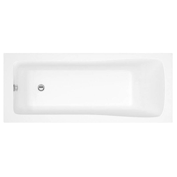 Square Single Ended Shower Bath Pack (Inc. Triton Aspirante 9.5kw Electric Shower)  In Bathroom Large Image