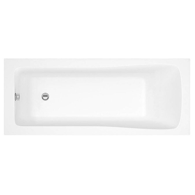 Square Single Ended Shower Bath Pack (Inc. Triton Aspirante 9.5kw Electric Shower)  In Bathroom Large Image