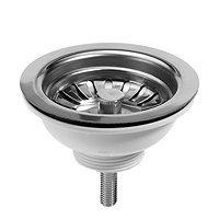 Stainless Steel Basket Strainer Kitchen Sink Waste - 201522 Large Image