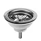 Stainless Steel Basket Strainer Kitchen Sink Waste - 201522 Large Image