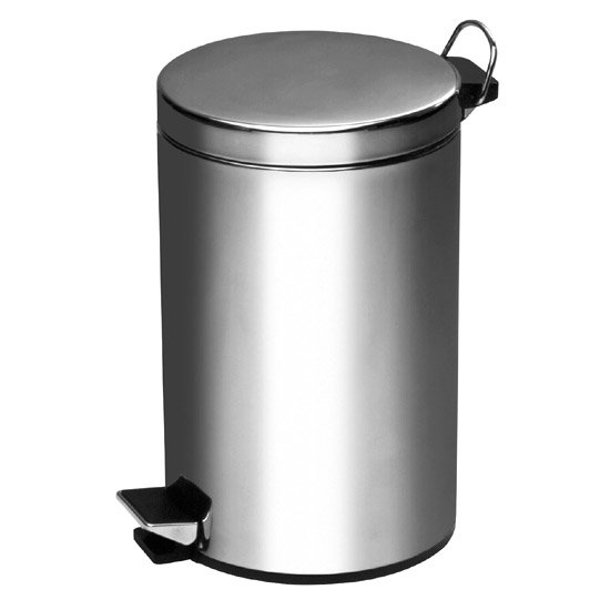 Stainless Steel 5 Litre Pedal Bin - 0506314 Large Image