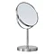 Stainless Steel Swivel Cosmetic Mirror Large Image