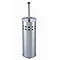 Designer Toilet Brush - Stainless Steel Square Large Image