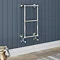 Chatsworth Traditional 700 x 400mm Chrome Cloakroom Towel Rail Large Image