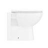 Standard Ceramic Back to Wall Toilet Pan  Feature Large Image