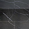 Stefano Black Marble Effect Wall Tiles - 300 x 600mm