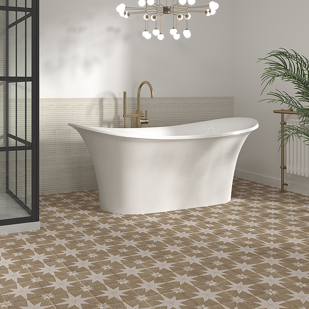 Stellar Sand Patterned Wall and Floor Tiles 200 x 200mm