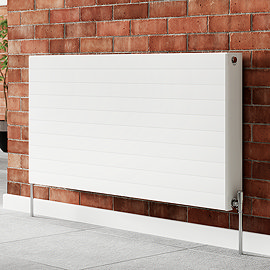 Stelrad 600 x 1200mm Compact Horizontal Line Concept K1 Type 11 White Single Panel Radiator