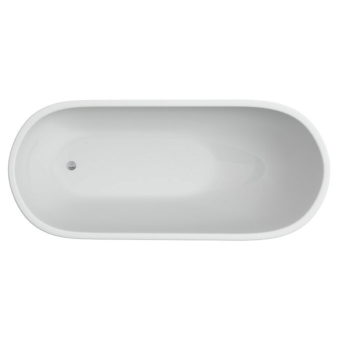 Windsor Sterling 1675 x 720mm Modern Slipper Freestanding Bath Feature Large Image