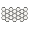 Stonehouse Studio Adelphi White Hexagon Wall & Floor Tiles - 225 x 225mm